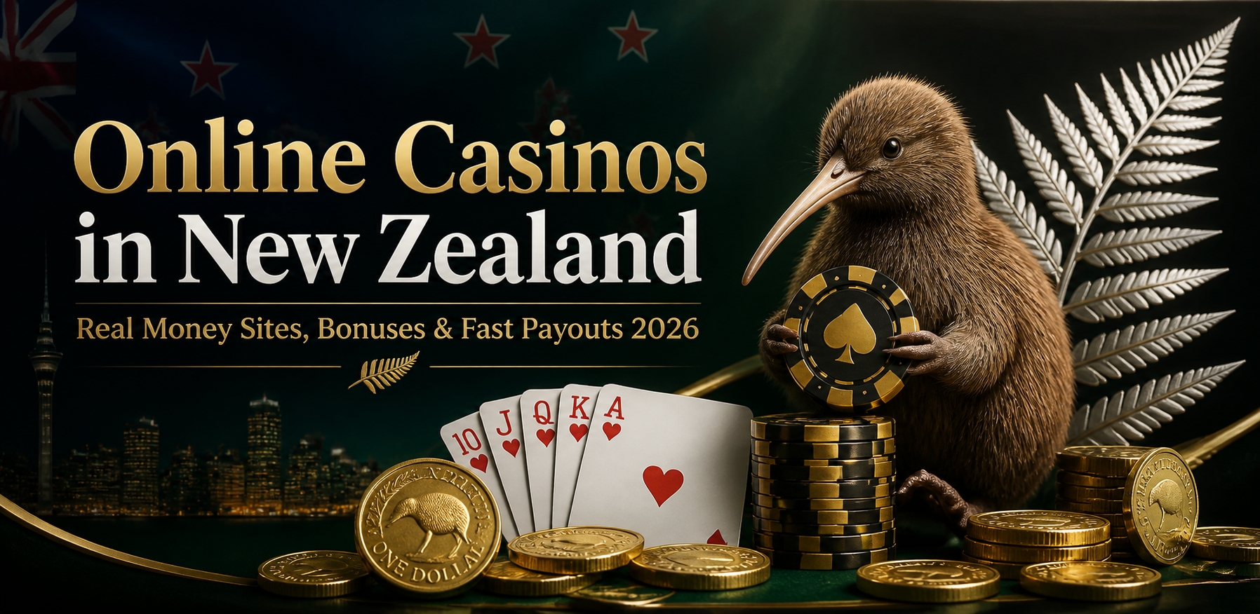 Best online casinos in New Zealand — real money sites, bonuses and fast payouts 2026