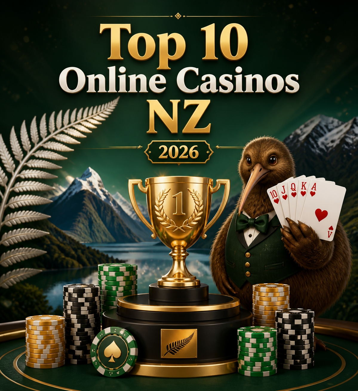 Top 10 online casinos NZ ranked by our review team in 2026