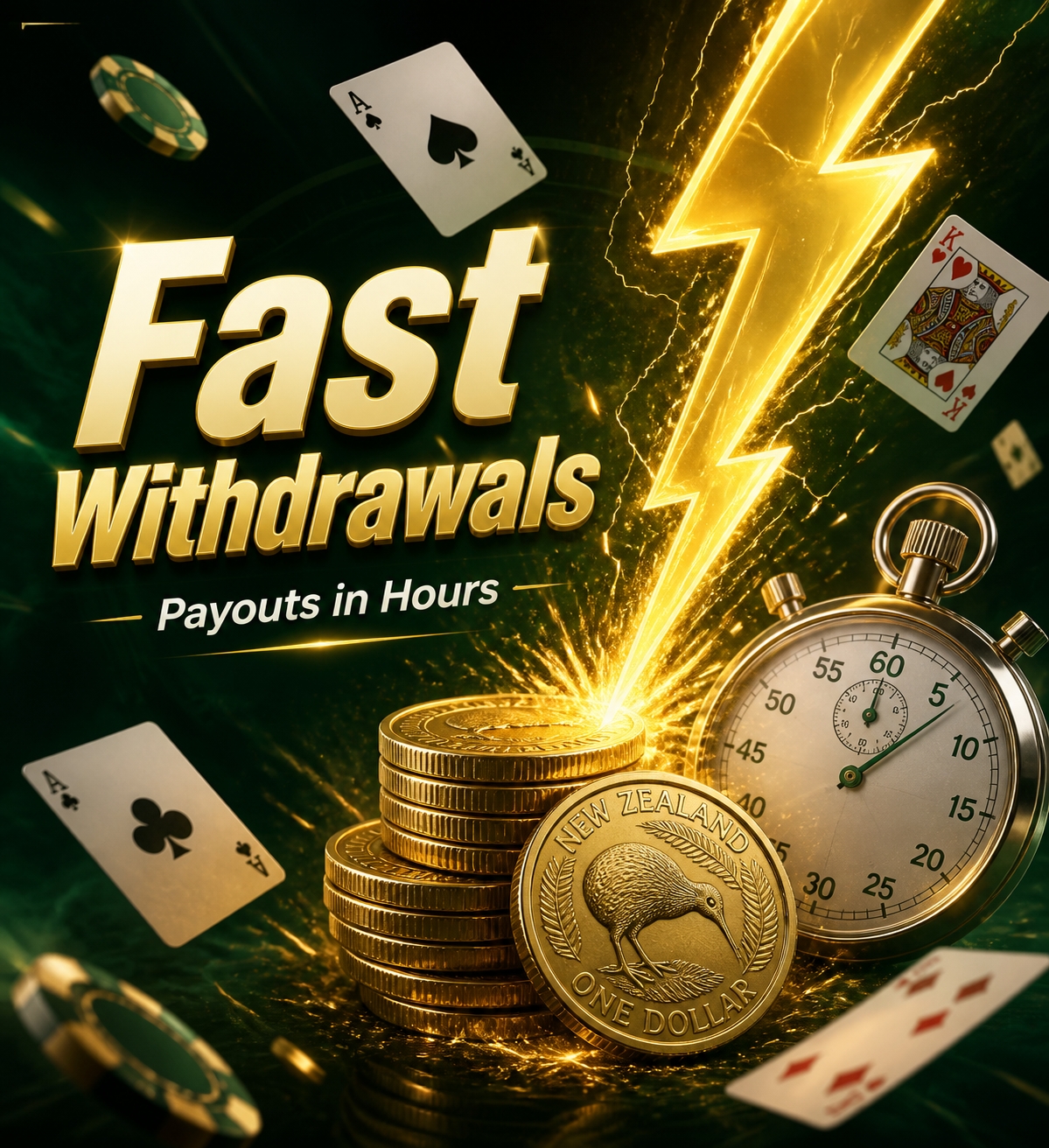 Fastest withdrawal casino NZ — payout speeds tested with a stopwatch