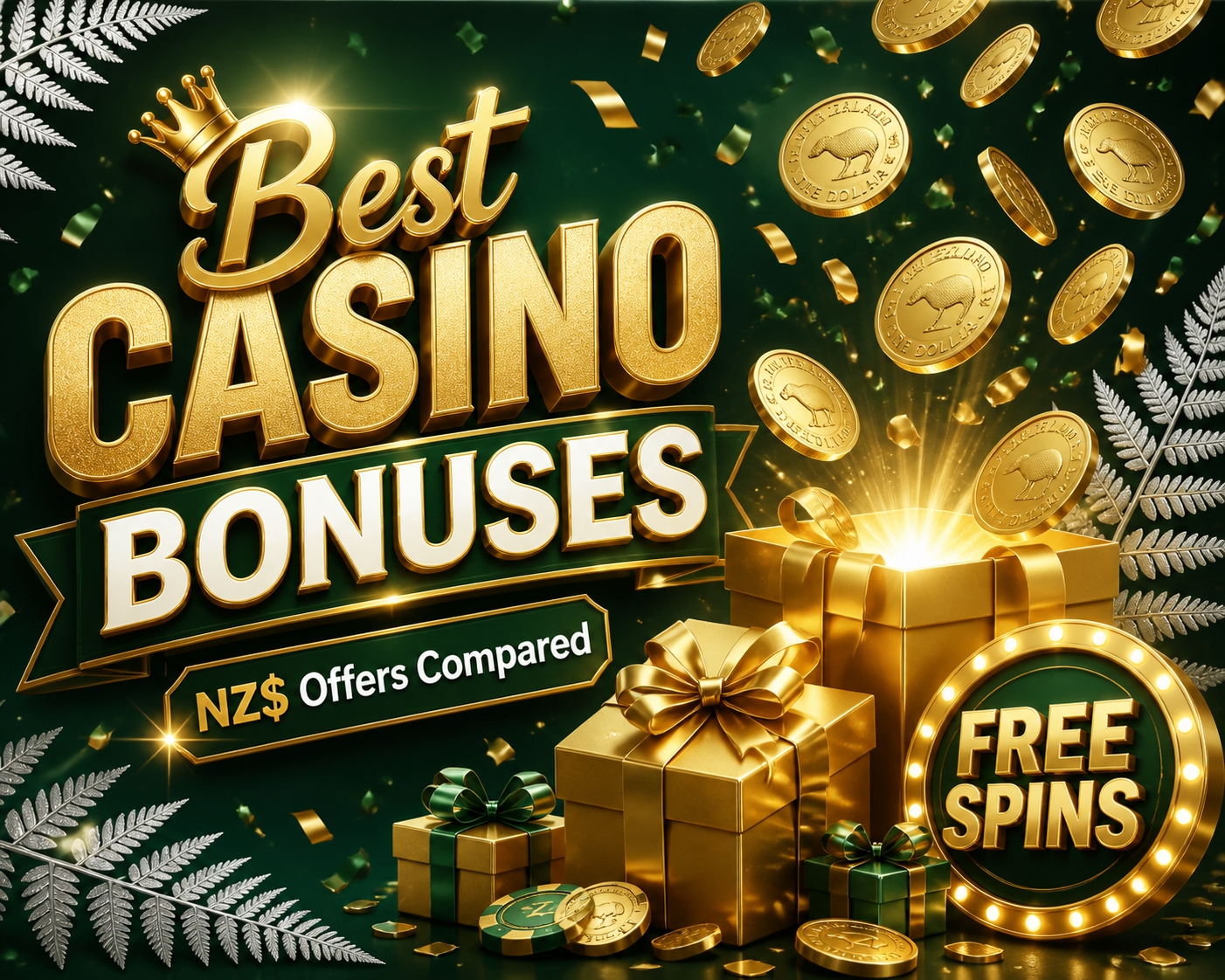 Best online casino bonuses NZ compared by wagering and value