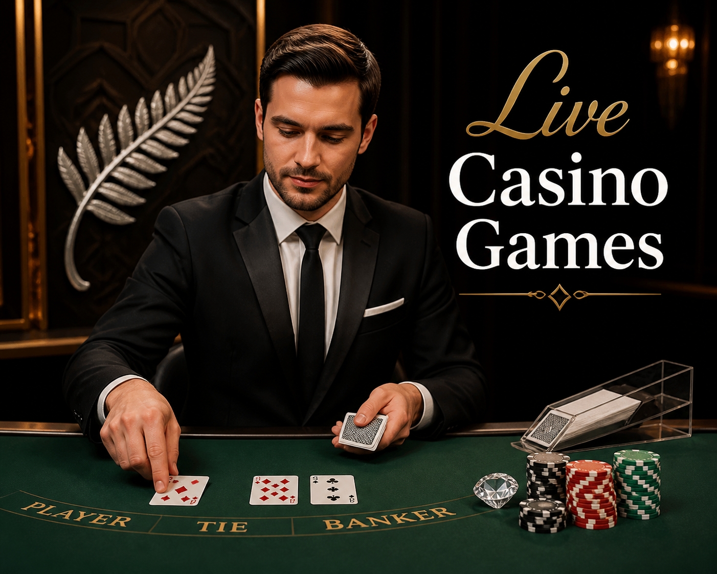 Live casino games available to New Zealand players